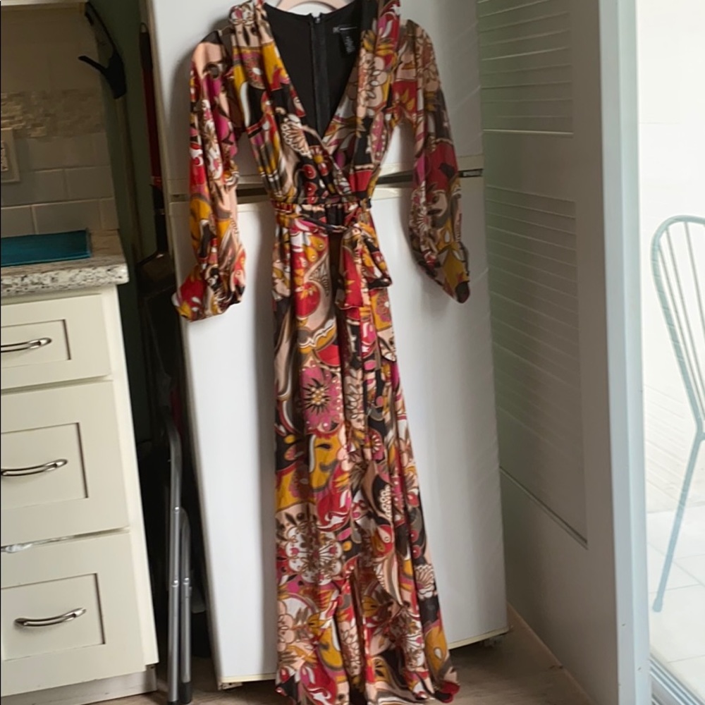 Long Floral dress by International Concepts
